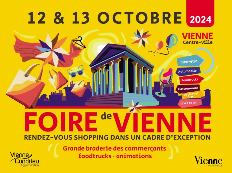 Foire de Vienne les 12 et 13 octobre 2024